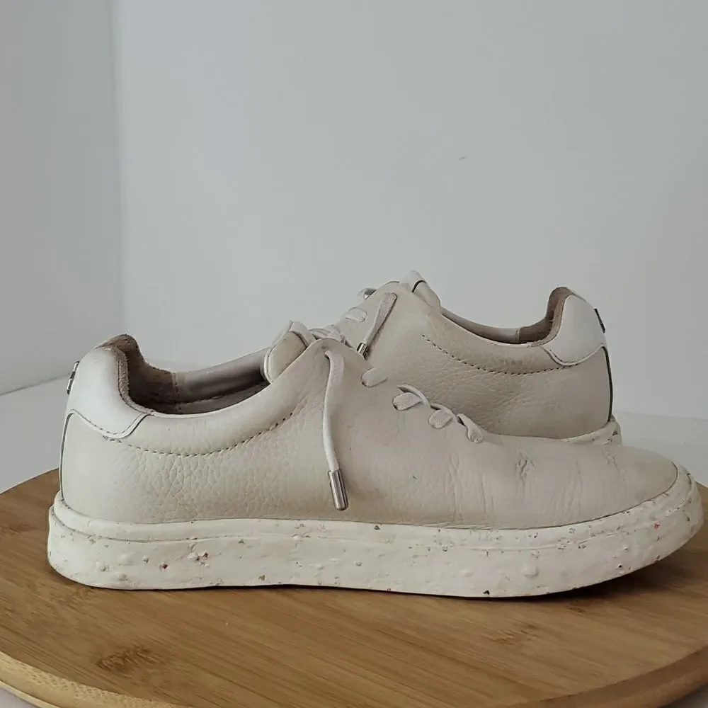 rag & bone RB1 Revival Textured Leather Sneakers Women's Size 36 US 6